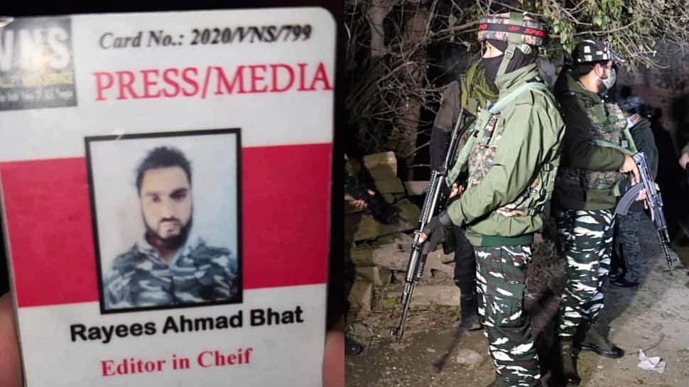Two terrorists, including one former journalist, killed in encounter in Jammu and Kashmir