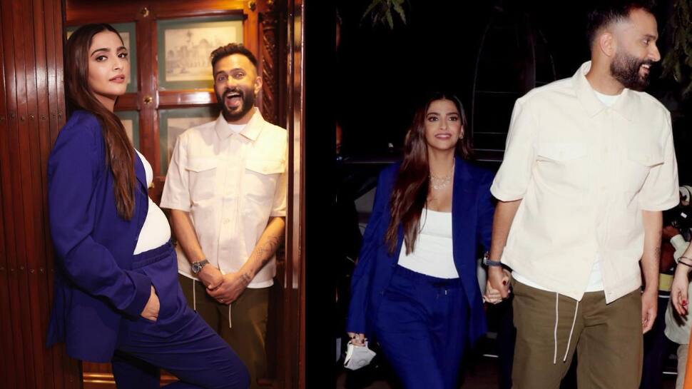 Pregnant Sonam Kapoor schooled for not wearing mask, hubby Anand Ahuja responds