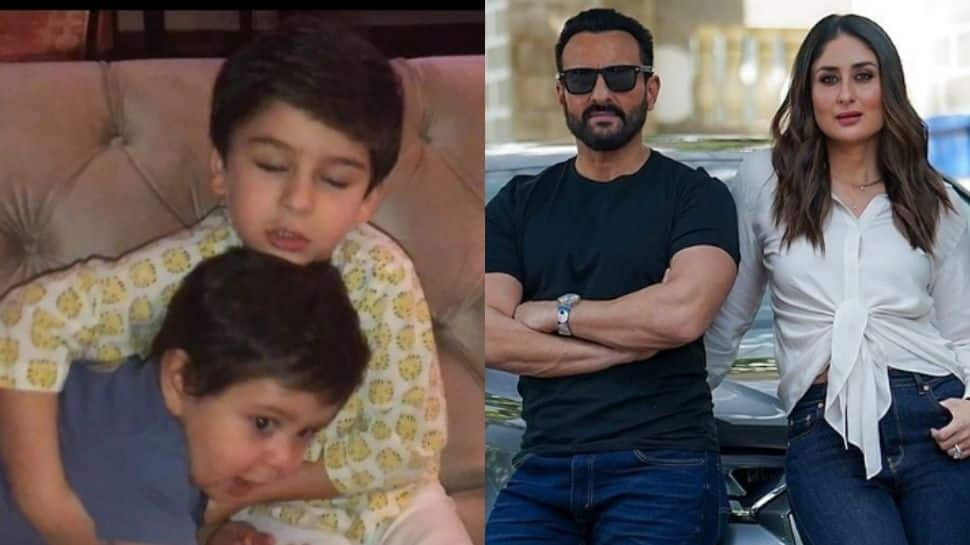 Kareena Kapoor, Saif Ali Khan&#039;s son Taimur always has his little brother Jeh&#039;s back, here&#039;s pic proof