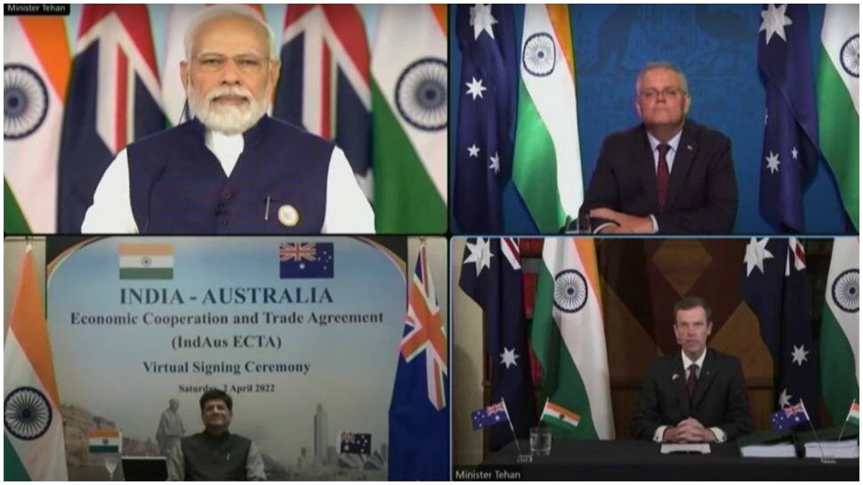 India, Australia sign historic free trade deal; PM Modi calls it &#039;watershed moment&#039;