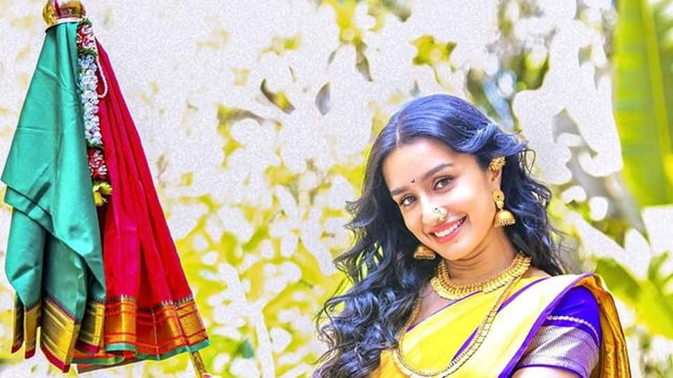 Shraddha Kapoor dresses in traditional Nauvari saree for Gudi Padwa 2022 celebrations!