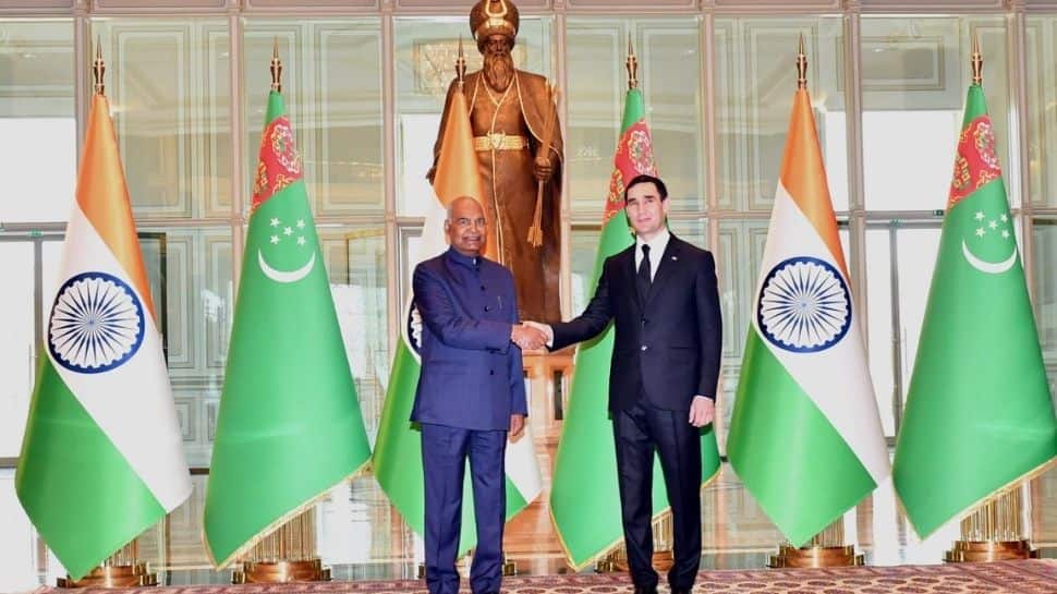 President Kovind meets Turkmenistan counterpart, discusses bilateral, regional cooperation issues