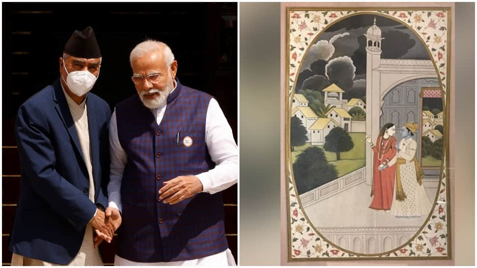 PM Modi gifts miniature painting to Nepalese PM- Here&#039;s all you need to know