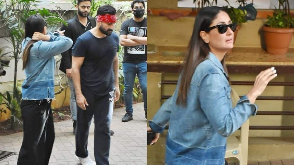 Power couple Kareena Kapoor, Saif Ali Khan venture out on a Saturday ...