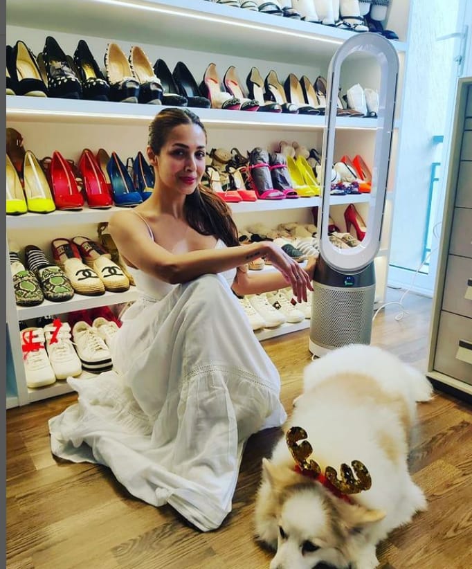 A peek into Malaika's shoe collection