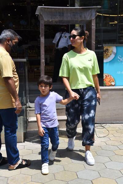 Kareena Kapoor and Saif Ali Khan go grocery shopping