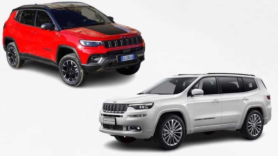 Jeep Compass vs Jeep Meridian spec comparison Engine, Price, Features