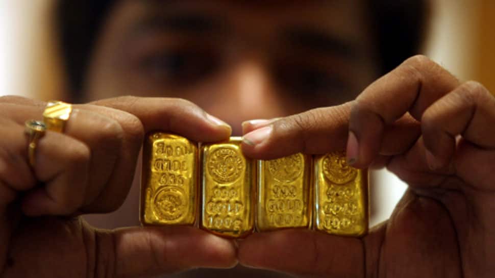 Gold declines Rs 50; Silver up Rs 187