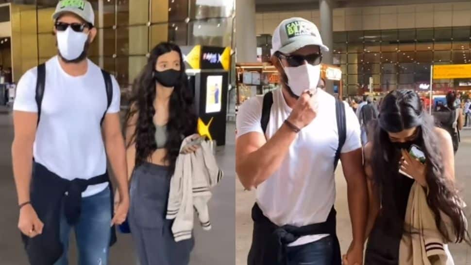 Watch: Hrithik Roshan, Saba Azad get TROLLED for airport PDA, netizens say 'she looks like his daughter'