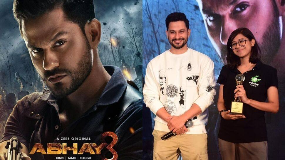 &#039;Abhay 3&#039; star Kunal Kemmu honours real-life heroes with Abhay Bravery Award, read on