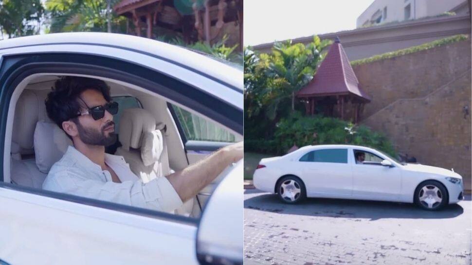 Watch: Bollywood actor Shahid Kapoor&#039;s latest video with his Mercedes-Maybach S580 is all fun