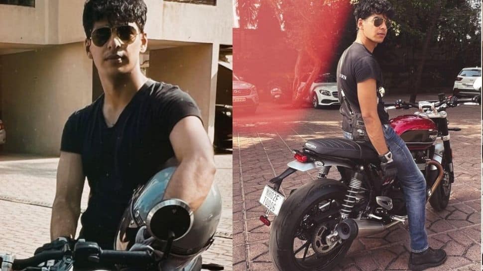 Bollywood actor and Shahid Kapoor&#039;s brother Ishaan Khatter buys Triumph bike worth Rs 11 lakh