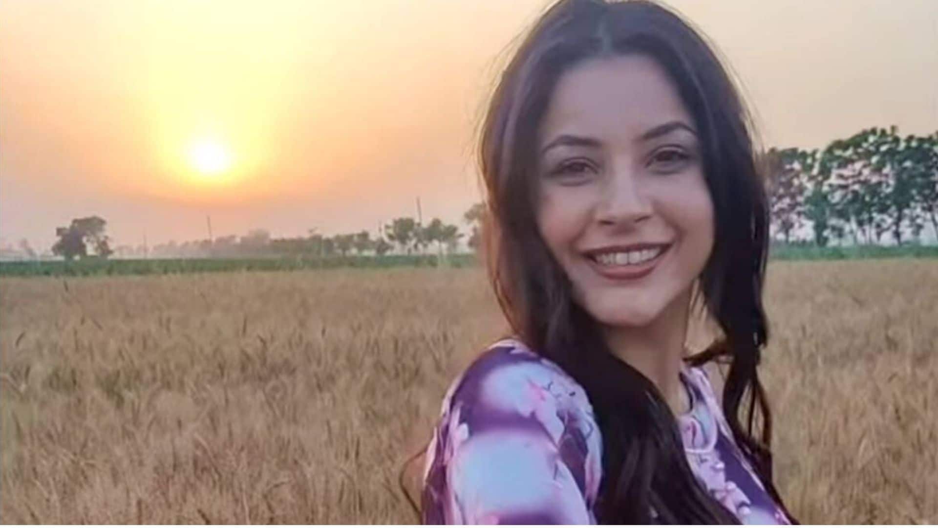 Shehnaaz Gill proudly exhibits off ‘mera pind… mere khet’- Watch!