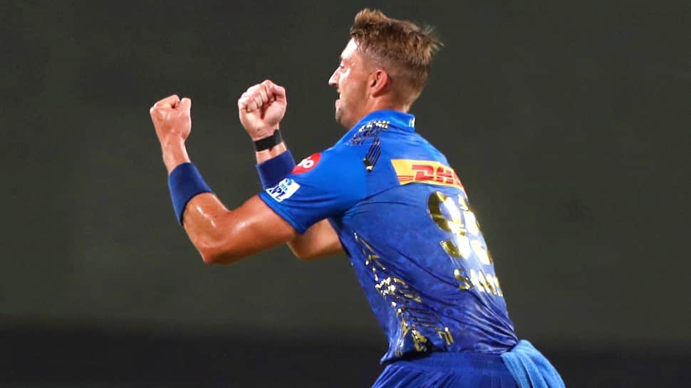 Mumbai Indians all-rounder Daniel Sams bowled the third-most expensive over (35 runs) in IPL history. Harshal Patel conceded 37 against CSK in 2021, and Prasanth Parameswaran also conceded 37 against RCB in 2011. (Photo: ANI)