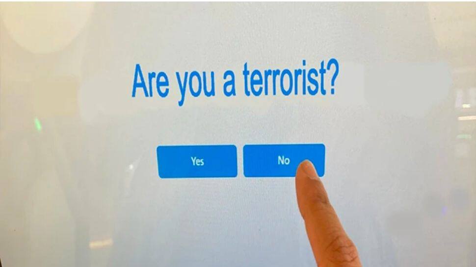 ‘Are you a terrorist?’: US airport kiosk security question leaves netizens in splits, Twitter reacts 