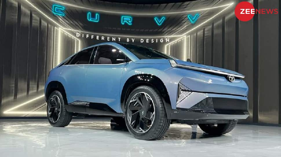 Tata Concept Curvv Electric Coupe SUV unveiled in India, to get upto 500 km battery range