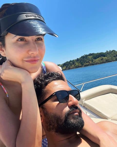 Katrina Kaif and Vicky Kaushal's loved-up pic!