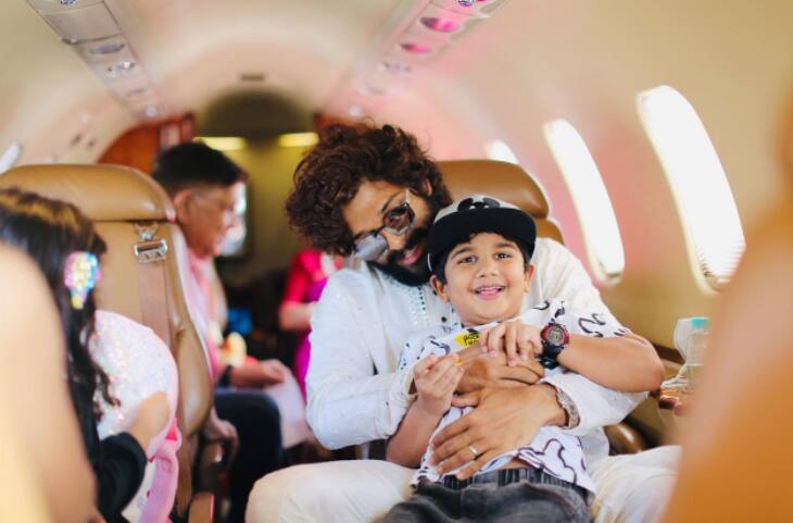 Inside Allu Arjun's private jet