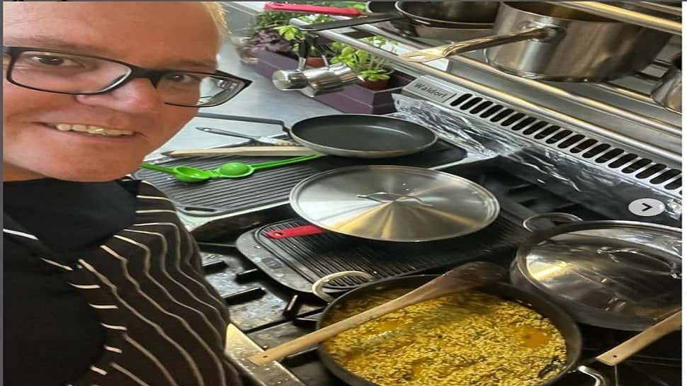 Australian PM shares snap of him cooking PM Modi’s favourite khichdi