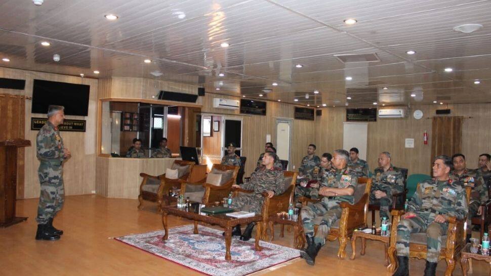 Northern Army Commander reviews security scenario in Kashmir valley