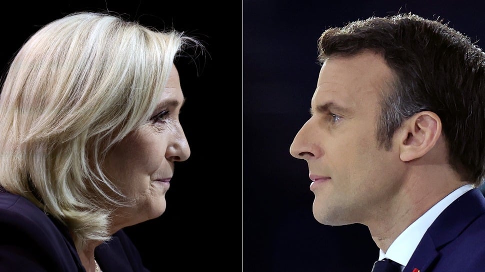 Emmanuel Macron, far-right rival Marine Le Pen head to April 24 French presidential election runoff