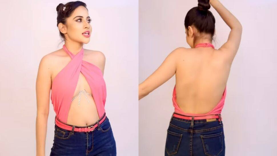 Uorfi Javed Presents 'Frontless Dress': Her Stylish Take On Backless  Dresses, Fashion sensation Uorfi Javed presents 'Frontless Dress': Her  stylish take on backless dresses. #Watch #uorfijaved #bollywood #trending  #viral #fashion