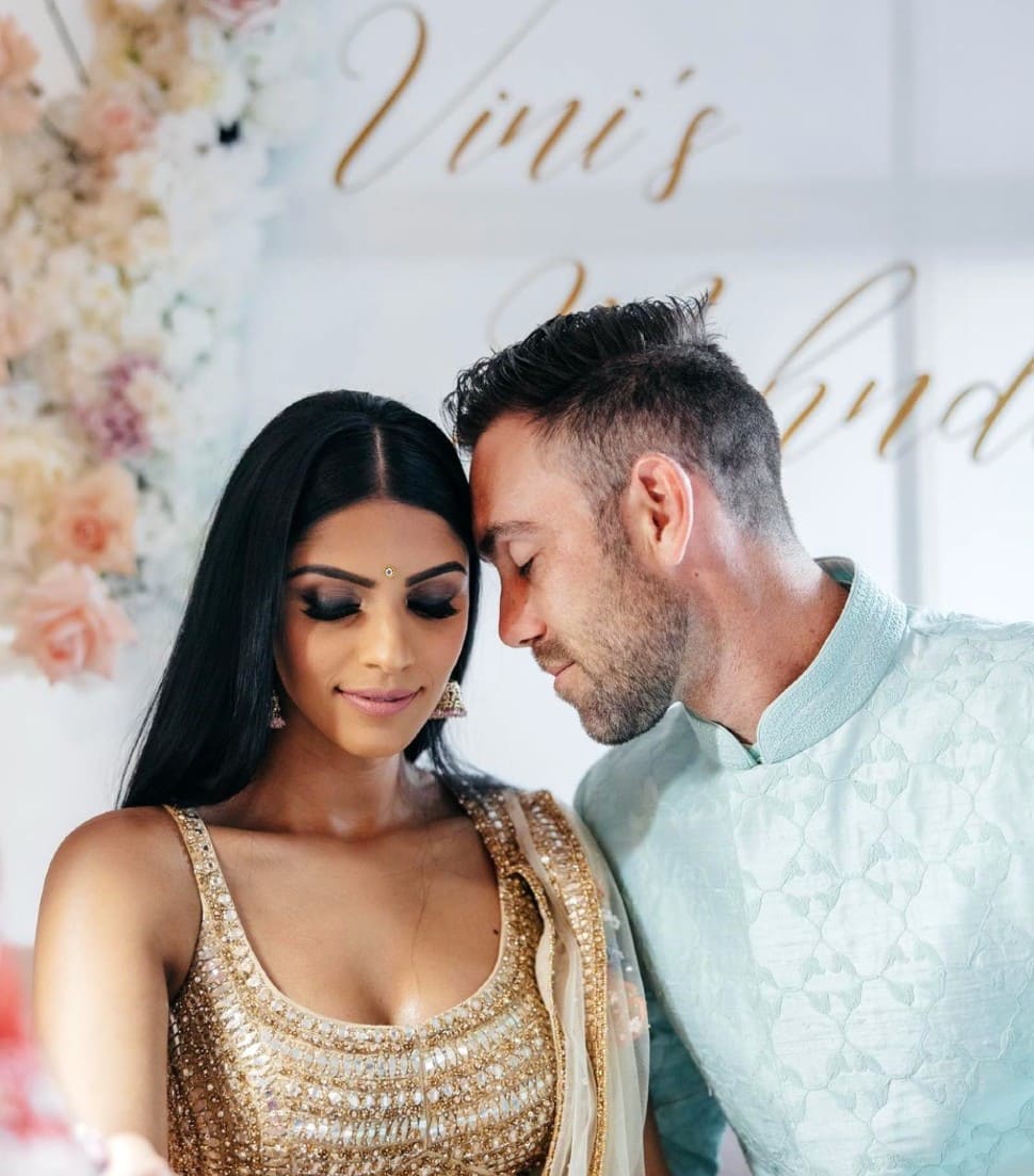 RCB and Australia all-rounder Glenn Maxwell got married to his India-origin girlfriend Vini Raman last month. Vini is a pharmacist by profession in Australia. (Source: Instagram)