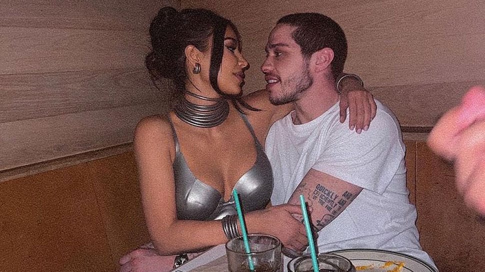 Kim Kardashian teases her mushy &#039;late nite snack&#039; date with boyfriend Pete Davidson