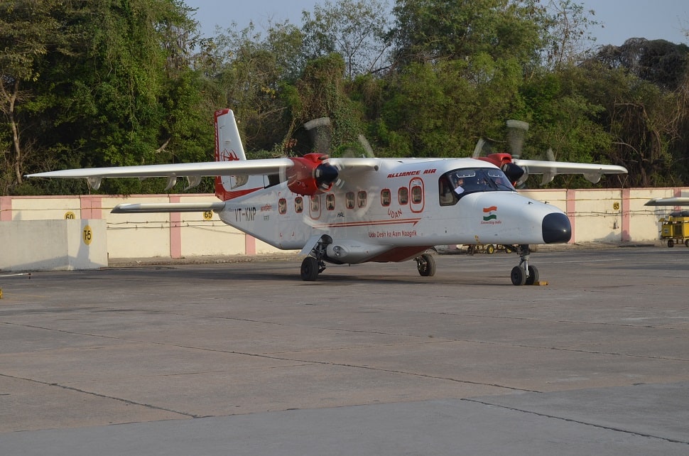 Alliance Air's Made-in-India Dornier 228 commercial plane