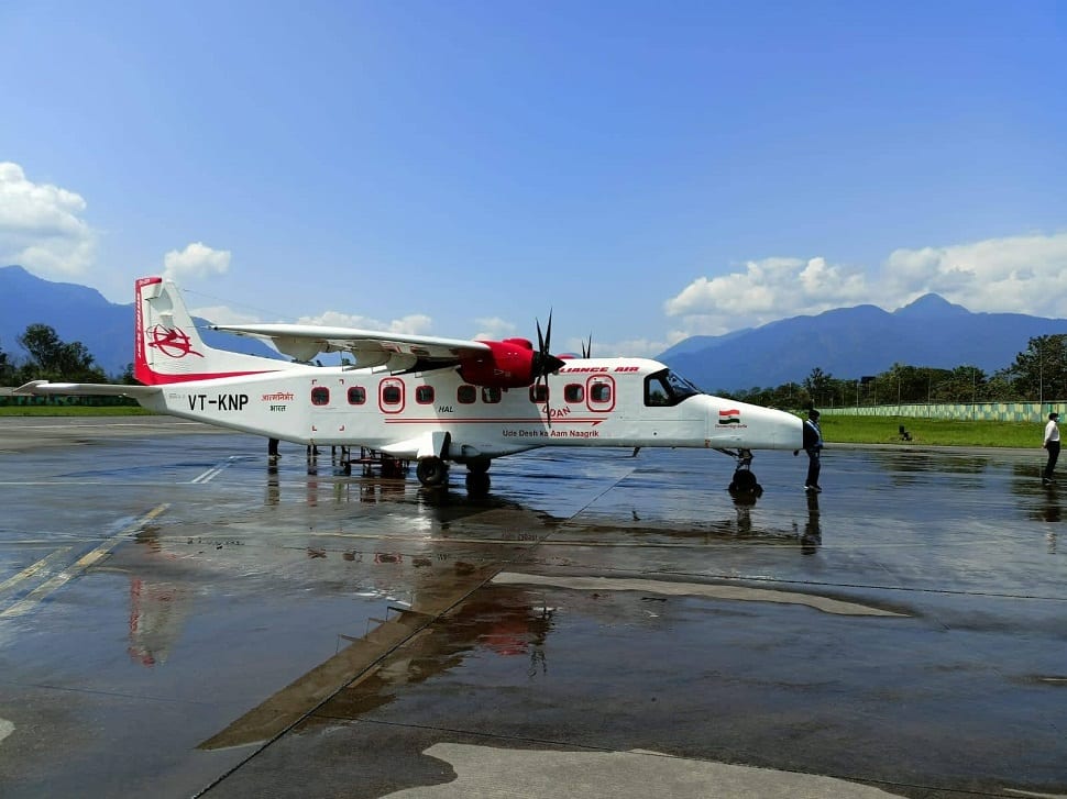 Alliance Air's Made-in-India Dornier 228 commercial plane