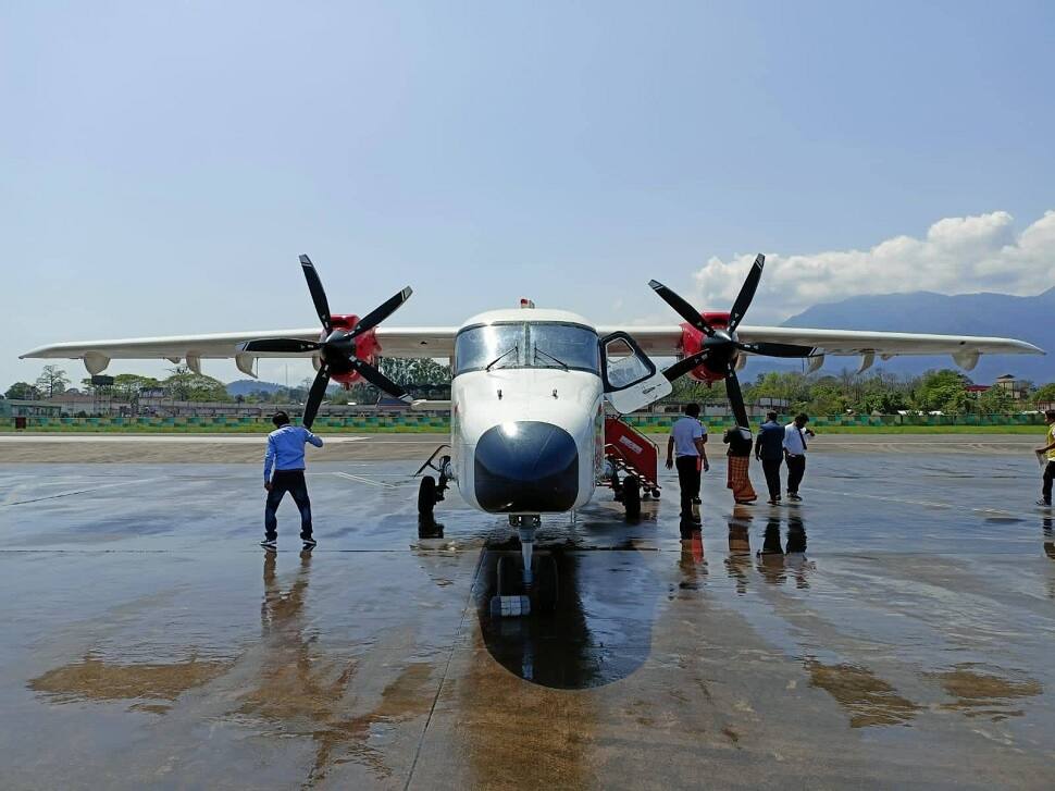 Alliance Air's Made-in-India Dornier 228 commercial plane