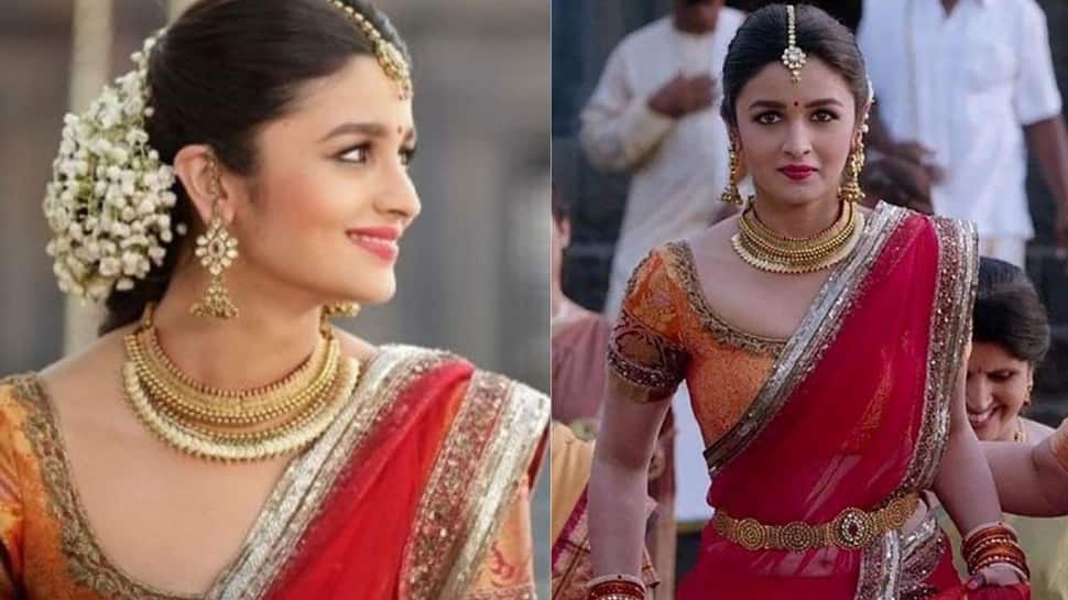 Alia Bhatt looked lovely as a South Indian bride