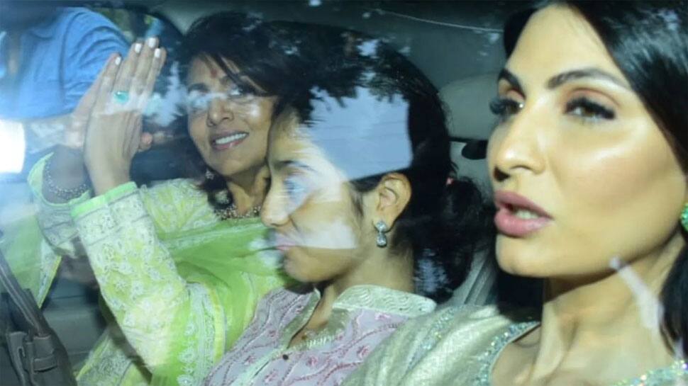 Ranbir Kapoor-Alia Bhatt wedding: Neetu Kapoor, Mahesh Bhatt and other family members perform Ganpati puja