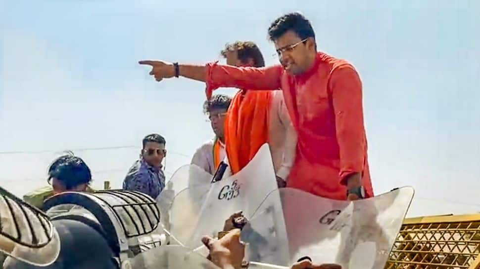 BJP MP Tejasvi Surya stopped from visiting violence-hit Karauli, Rajasthan