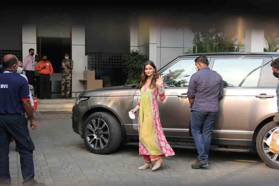 Alia Bhatt and her Range Rover Vogue