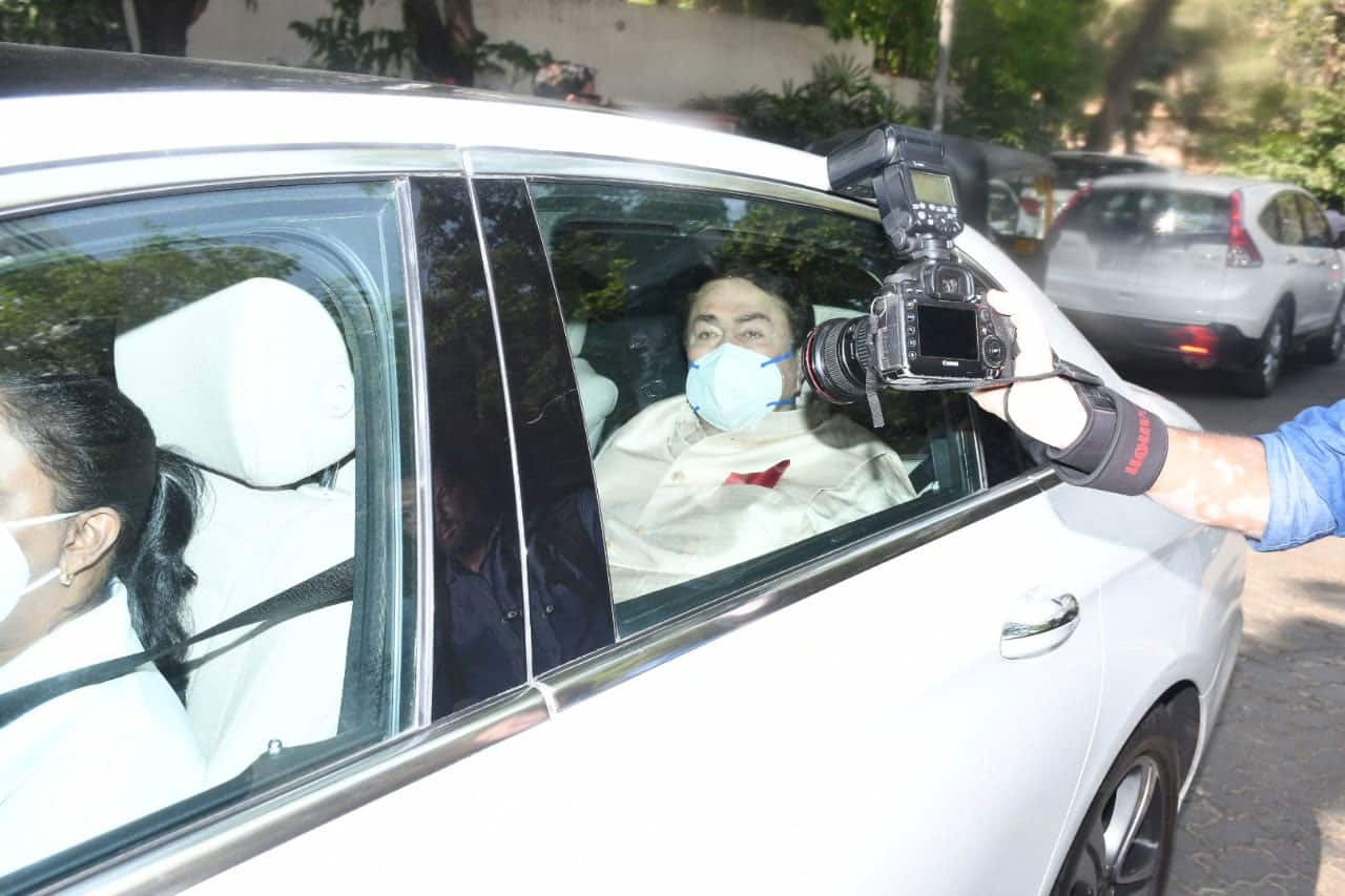 Randhir Kapoor at Ranbir-Alia wedding