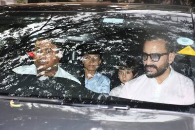 Saif Ali Khan leaves wedding venue after the rituals