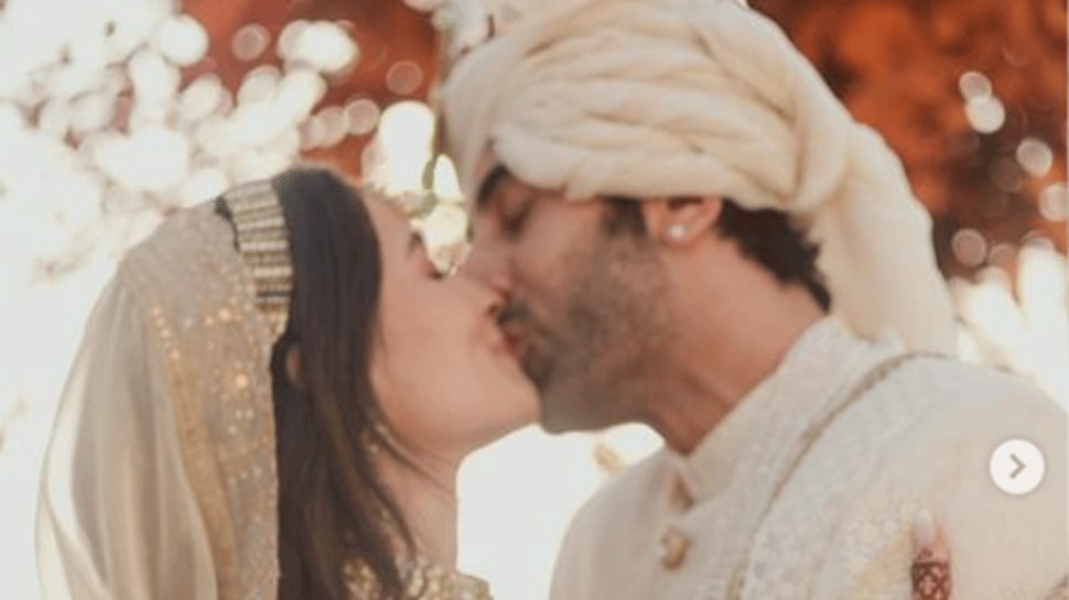 'RANLIA' turns to 'WE' forever, newly weds mark the moment with an intimate KISS