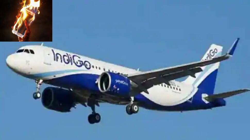 Mid-air scare for IndiGo passengers, phone catches fire inside flight