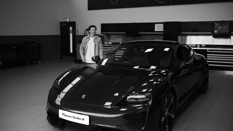 ‘Spiderman’ Tom Holland buys Porsche Taycan Turbo S electric sports car worth Rs 2.29 crore