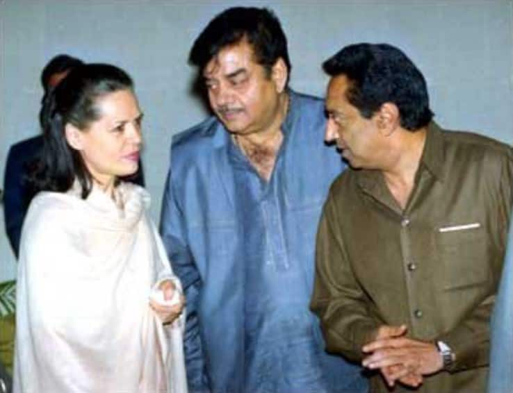 Shatrughan Sinha then joined Congress