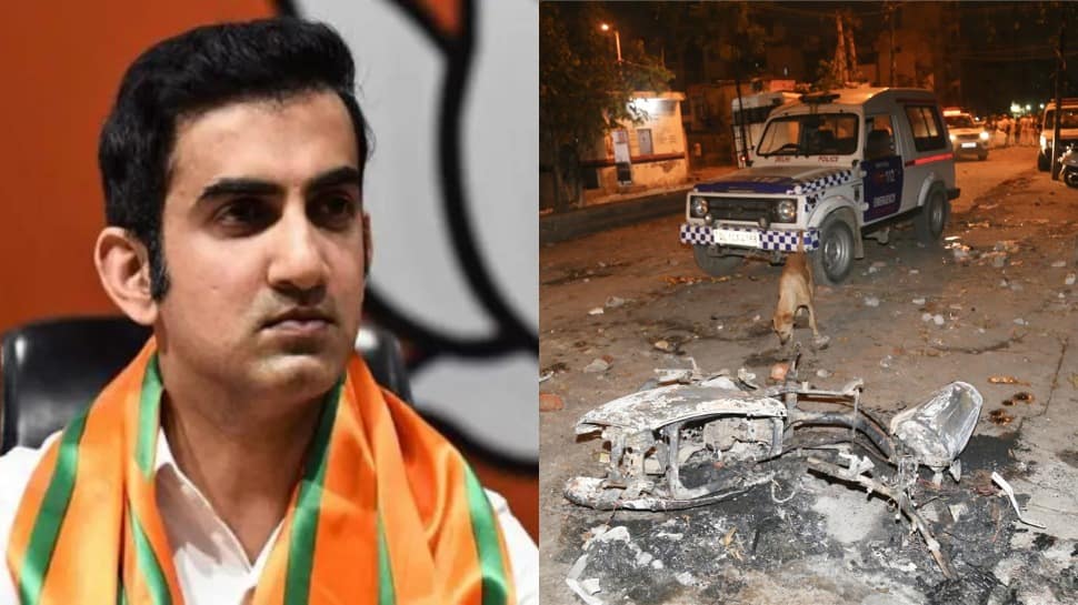 Those who do this don&#039;t deserve to be...: Gautam Gambhir on Jahangirpuri violence