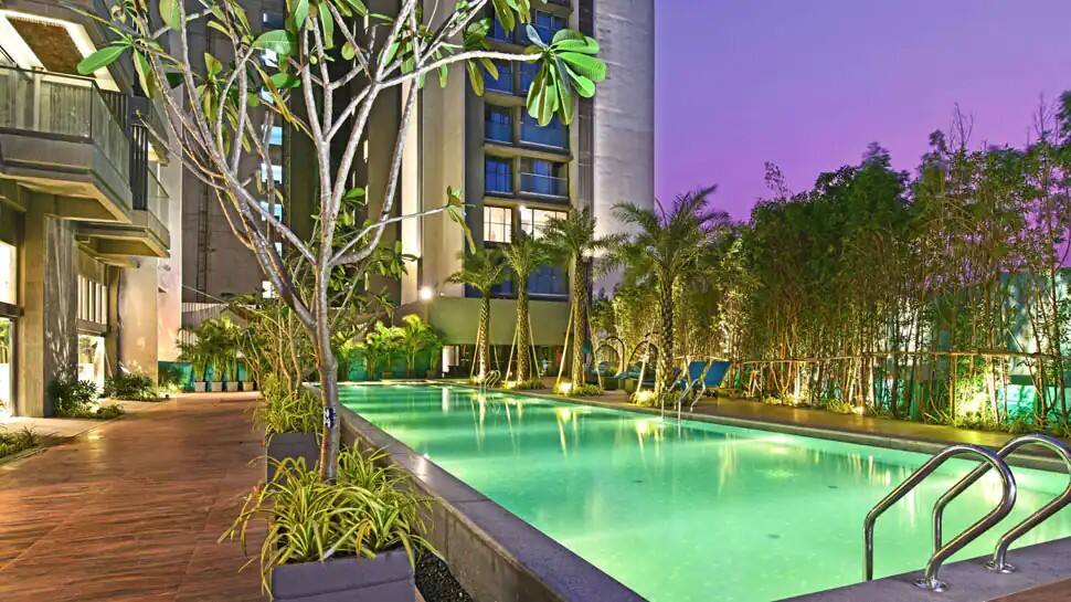 Pandya brothers have a massive pool on rooftop