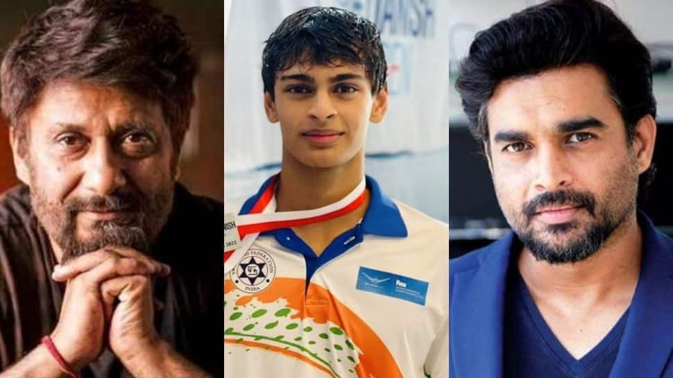 You made India proud: Vivek Agnihotri lauds R Madhavan&#039;s son for win at Danish Open swimming event