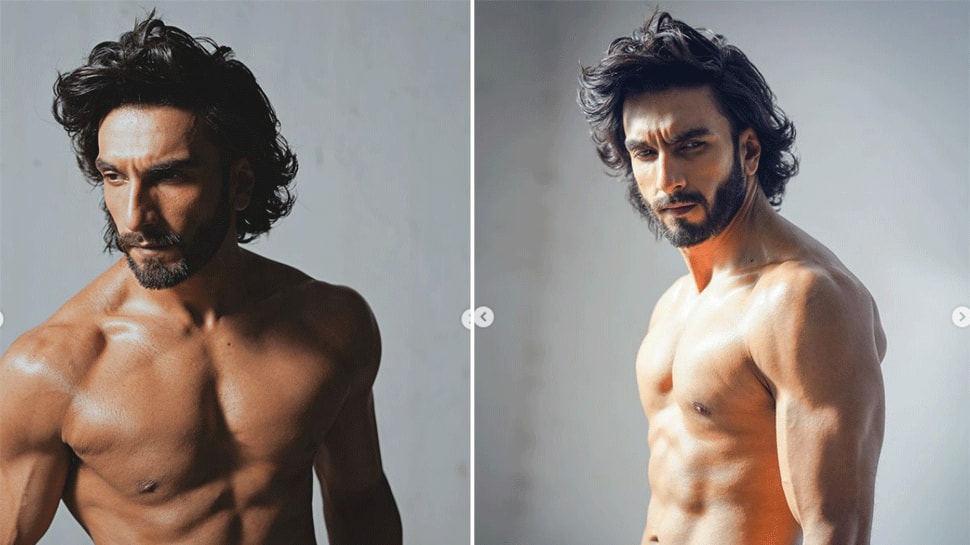 Ranveer Singh sets the temperature soaring with his shirtless pictures