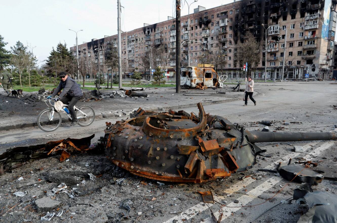 Residents living near destroyed tanks