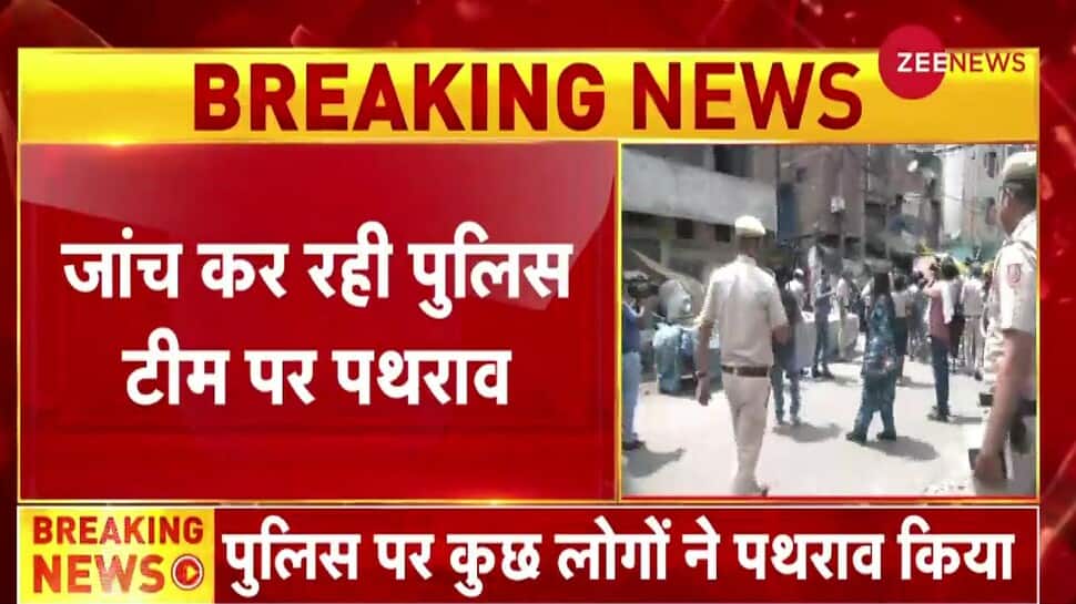 Fresh violence erupts in Delhi&#039;s Jahangirpuri, stones pelted at police personnel