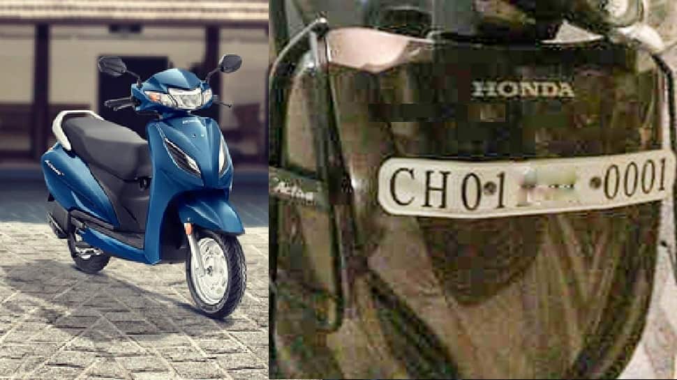 Honda Activa owner pays Rs 15 lakh to buy &#039;0001&#039; number plate for his Rs 70,000 scooter