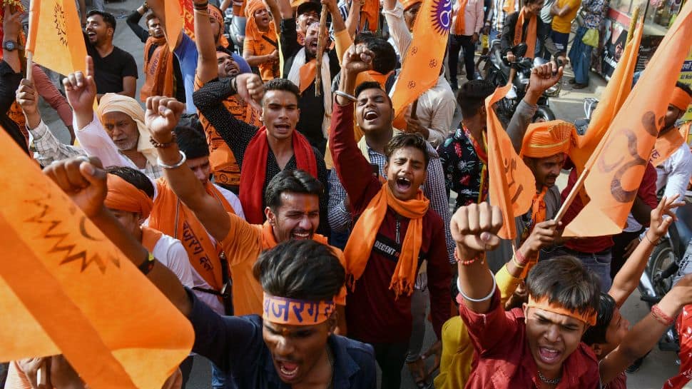 Saffron flag placed on Gujarat dargah on Hanuman Jayanti, 30 arrested