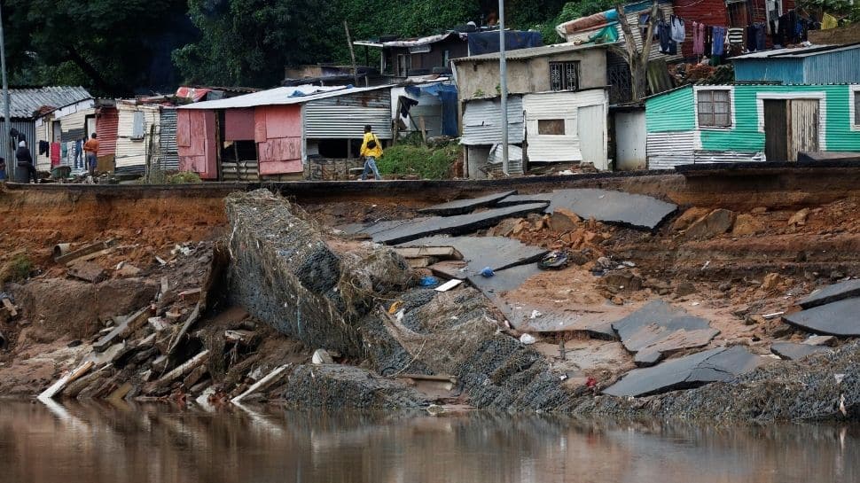 South African President Cyril Ramaphosa declares state of disaster over heavy floods